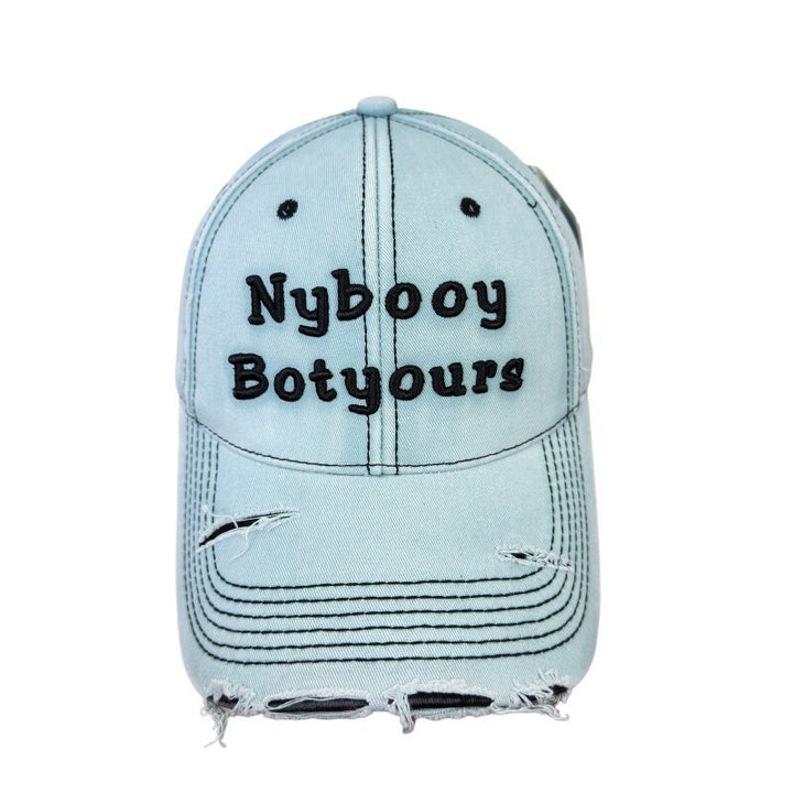 Women's Distressed Adjustable Baseball Cap Kalsten
