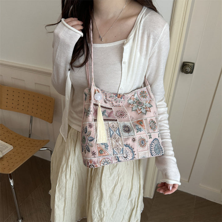 Bohemian Patchwork Shoulder Bag