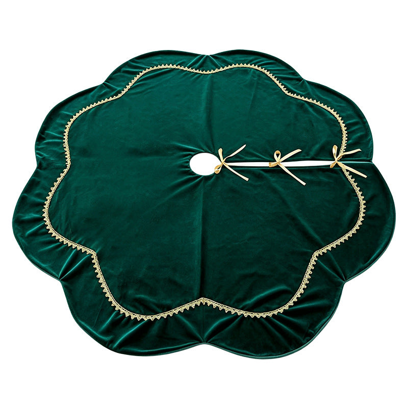 Elegant Velvet Christmas Tree Skirt