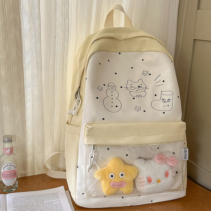 Casual Character-Design School Backpack