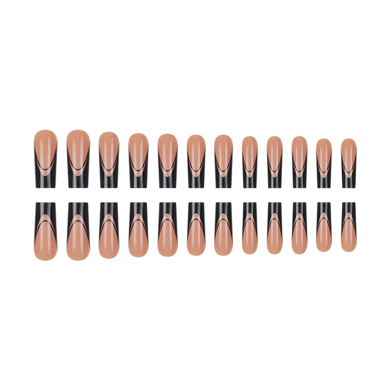 Artistic Long Square Press-On Nails Kalsten