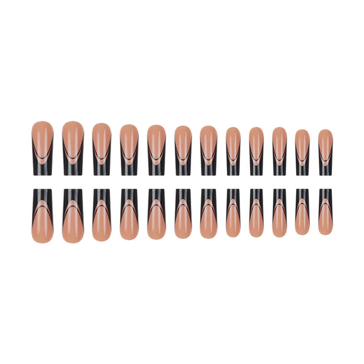 Artistic Long Square Press-On Nails Kalsten