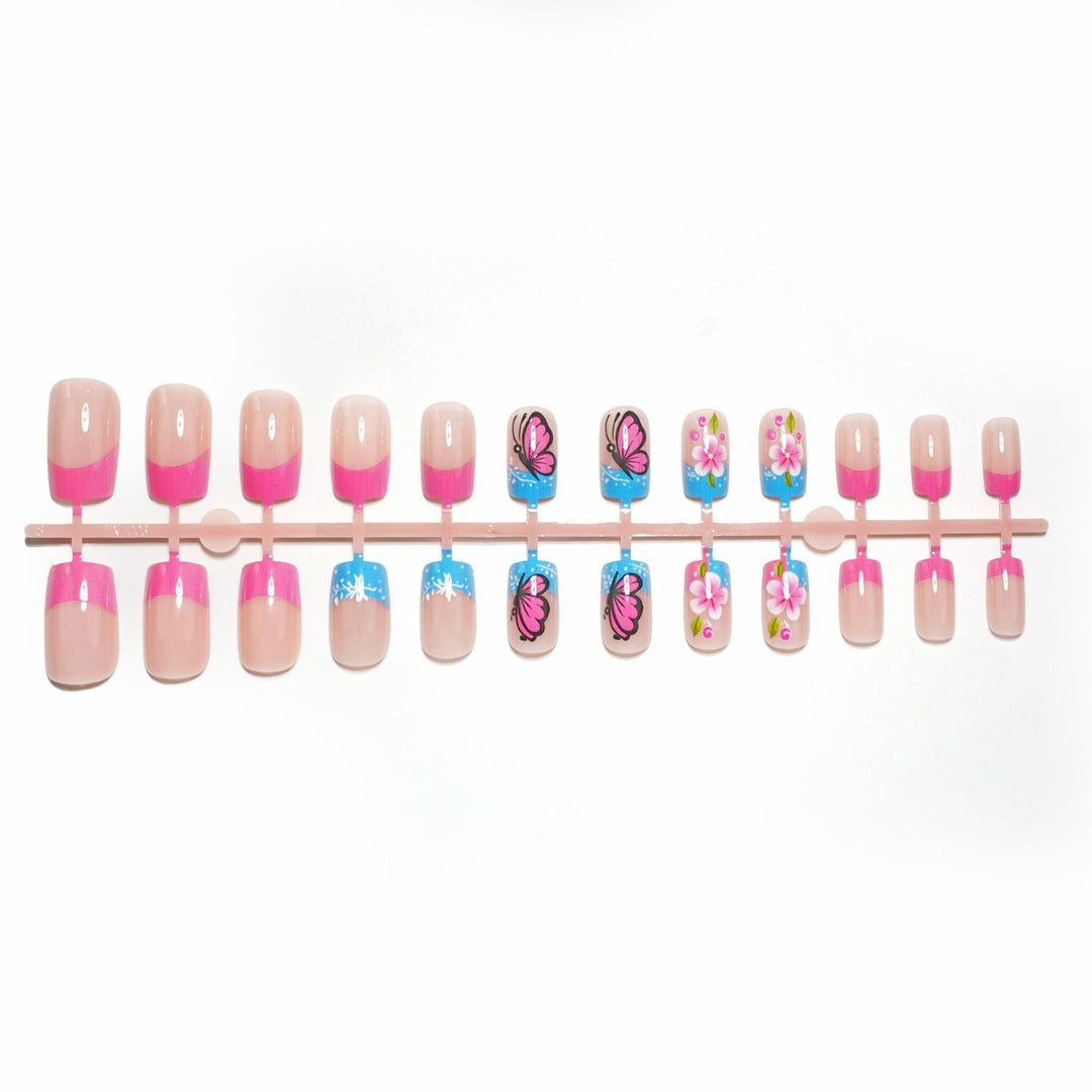 Decorative Press-On Nail Set