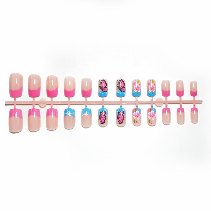 Decorative Press-On Nail Set