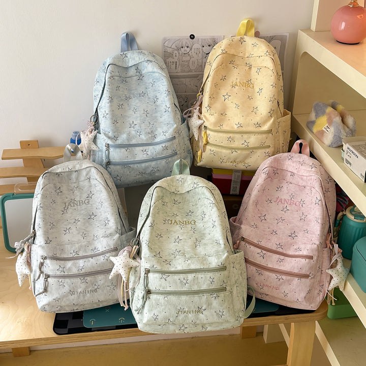 Star-Patterned School Backpack Kalsten