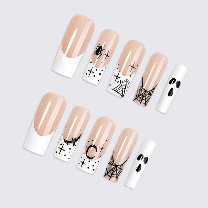 Halloween-Themed Press-On Nail Art Set Kalsten