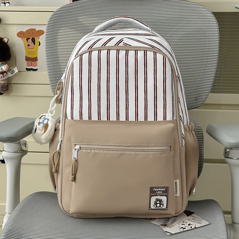 Stylish Plaid Design Backpack Kalsten