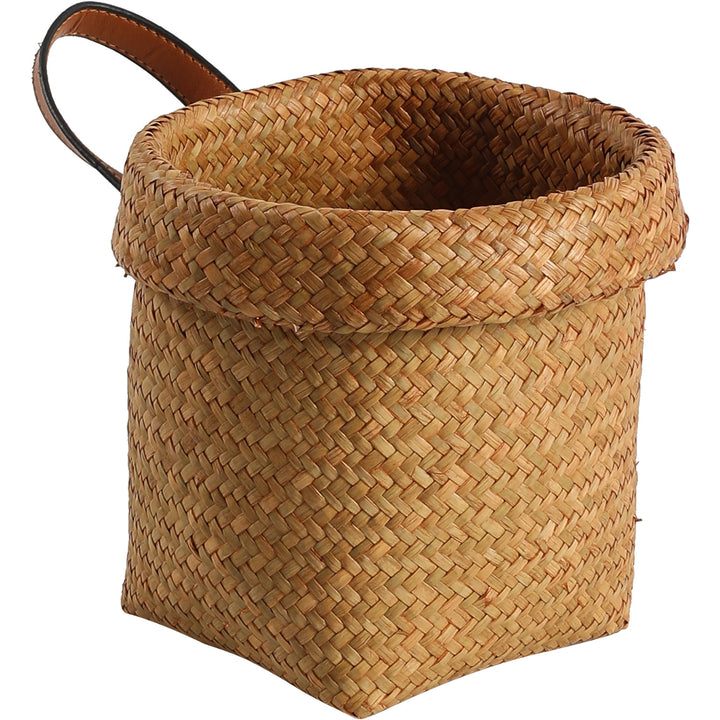 Unisex Handwoven Decorative Basket with Practical Handles Kalsten