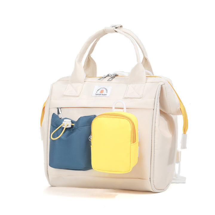 Stylish Multi-Compartment Diaper Bag Kalsten