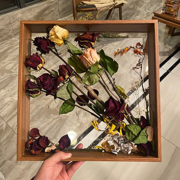 Floral Shadow Box Display for Home Decor