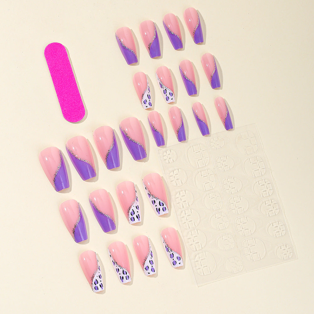 Decorative Long Acrylic Nail Art Extensions Kalsten