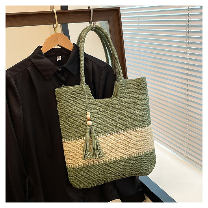 Trendy Braided Tote Bag Kalsten