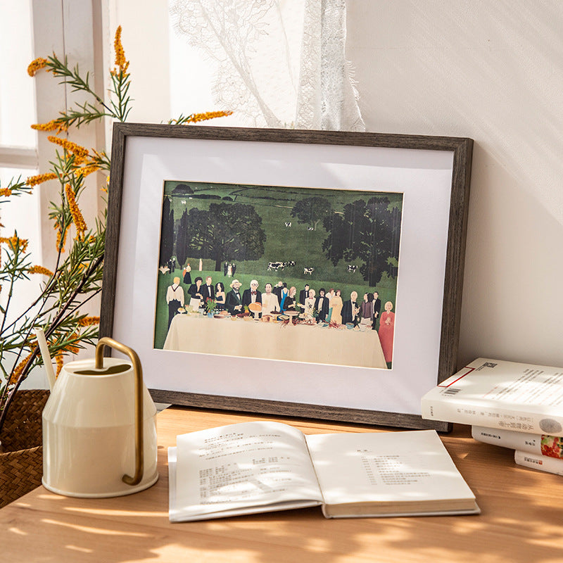 Artistic Framed Puzzle Display