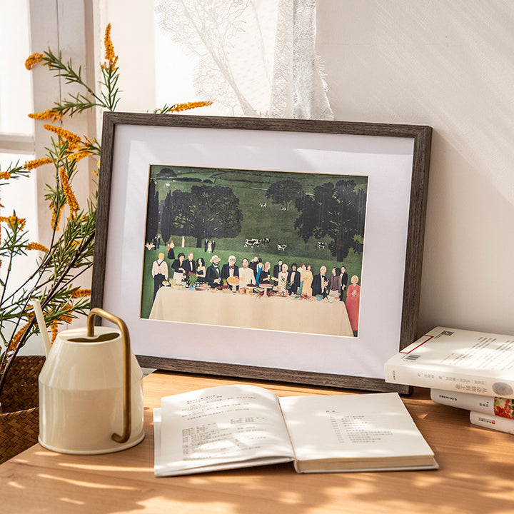 Artistic Framed Puzzle Display