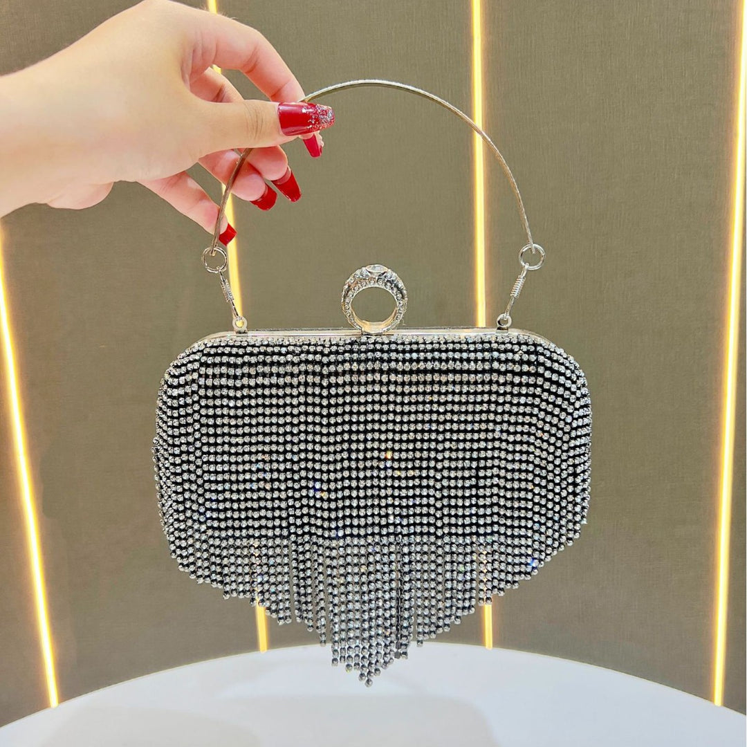 Sparkling Crystal Evening Handbag