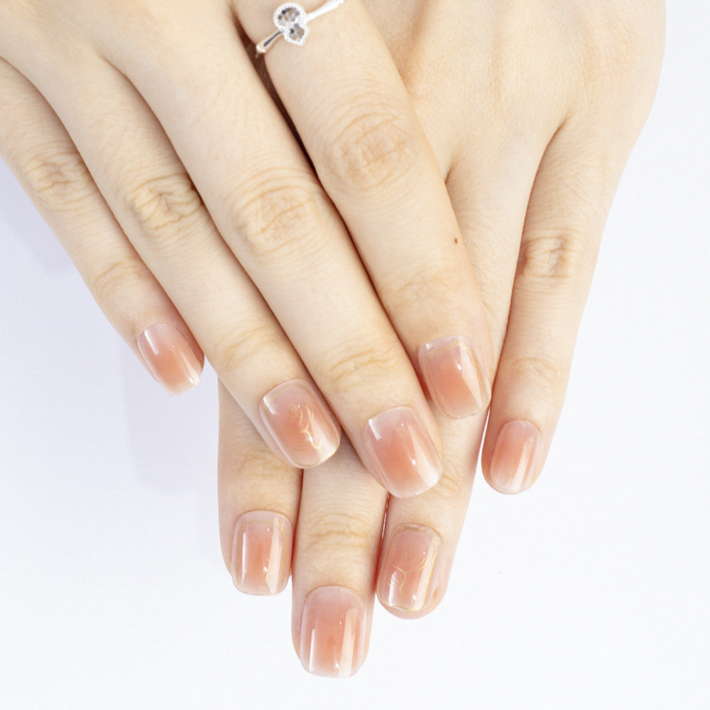 Elegant artificial nails with professional high-gloss finish Kalsten