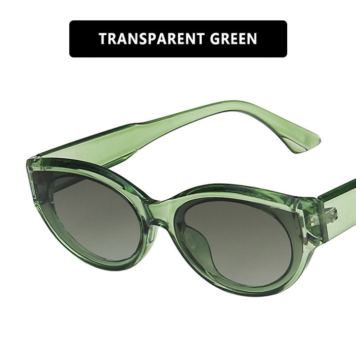 Women Cat-Eye Sunglasses with stylish leopard pattern and UV protection Kalsten