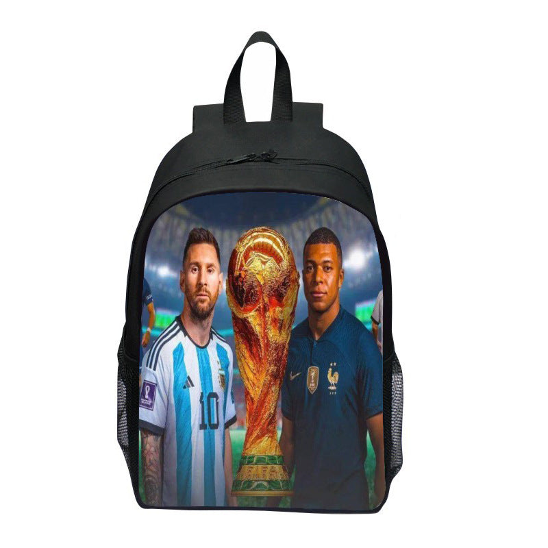 Sporty backpack with Wm trophy design Kalsten