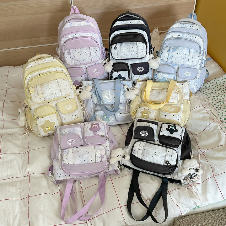 Cute Illustrated Character Backpack Kalsten