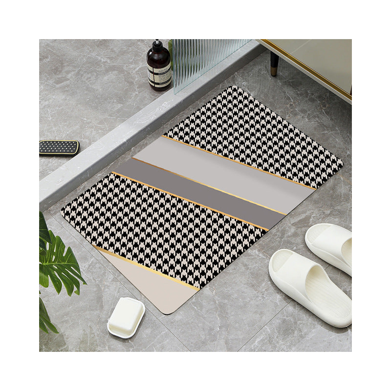 Modern Minimalist Bathroom Mat Kalsten