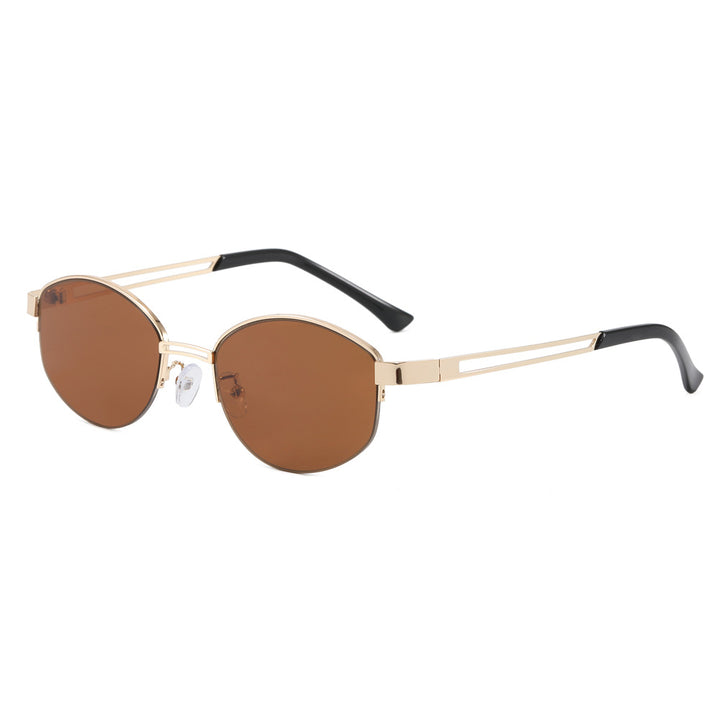 Fashionable glasses with elegant, oval shape Kalsten