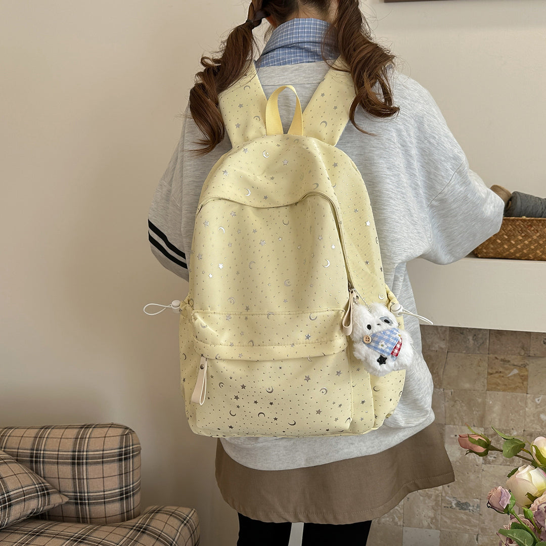 Backpack with Sparkling Stars and Modern Details Kalsten