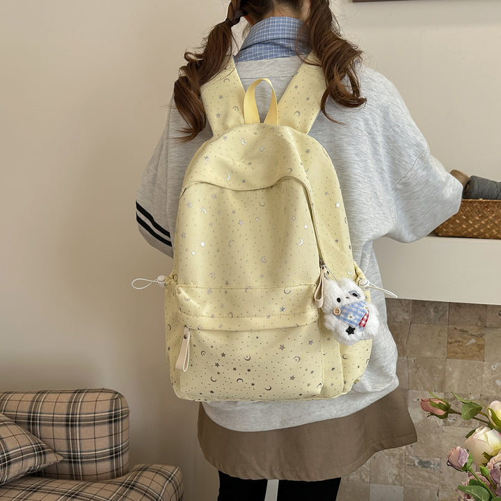 Backpack with Sparkling Stars and Modern Details Kalsten