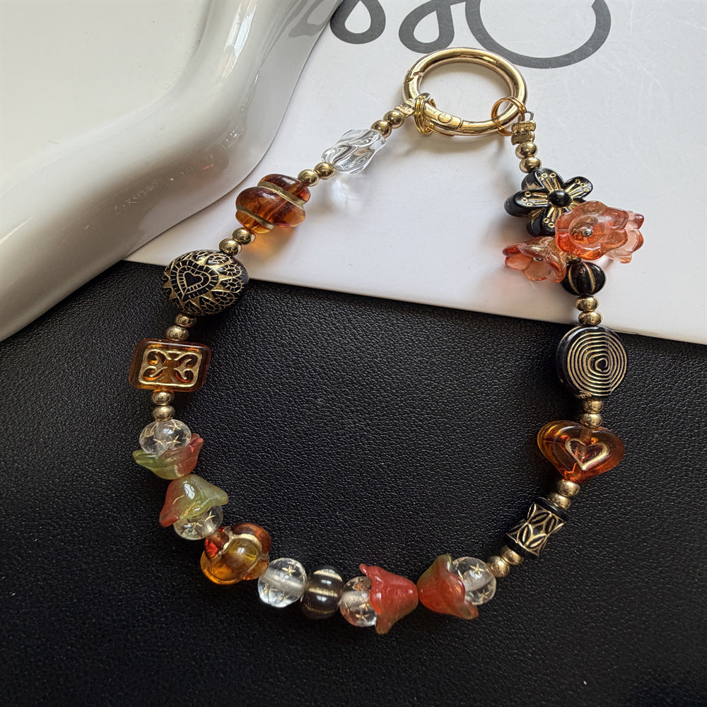 Artistic Beaded Charm Keychain Kalsten