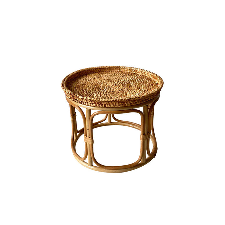 Beef Side Table made of Natural Materials Kalsten