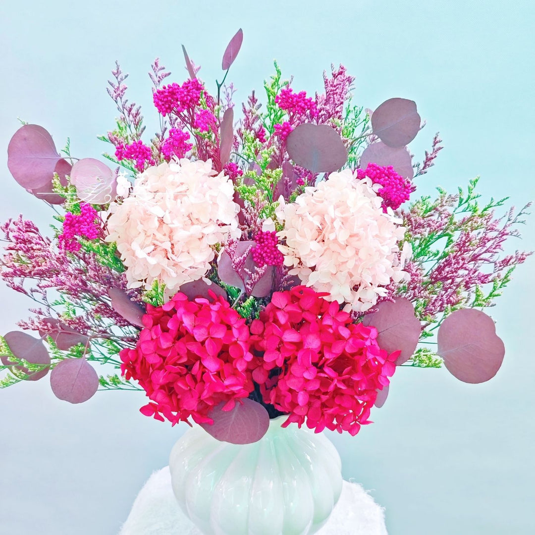 Lush Hydrangea Floral Arrangement