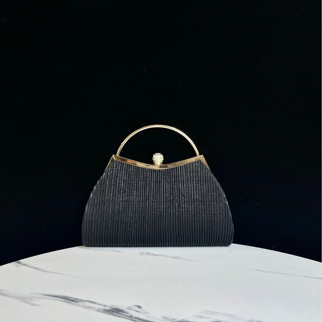 Textured Vintage Handheld Evening Purse
