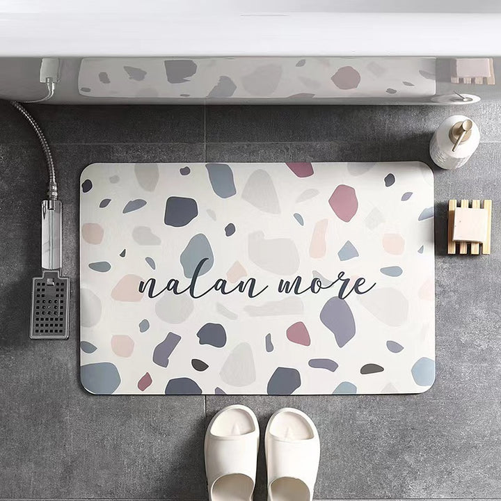 Abstract Landscape Bath Mat Kalsten