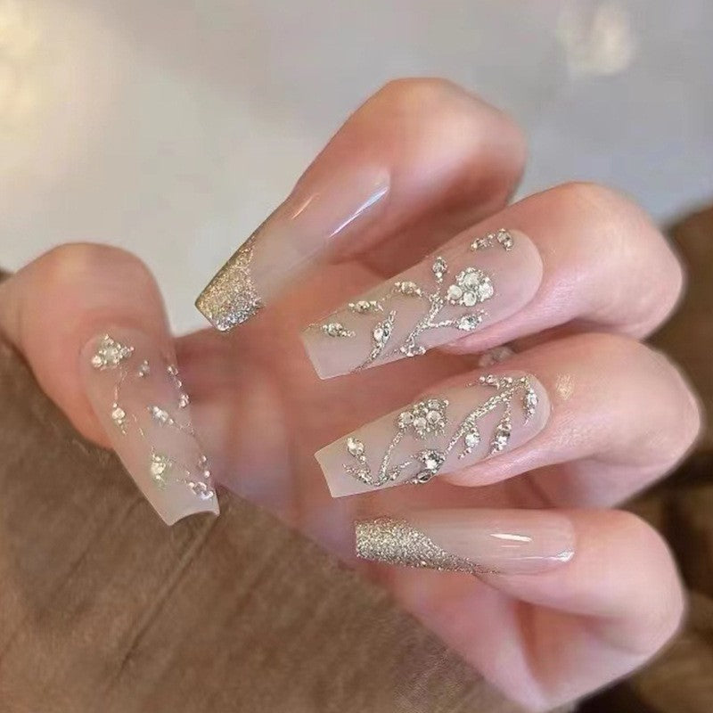 Decorative Floral Press-On Nails  1791803910