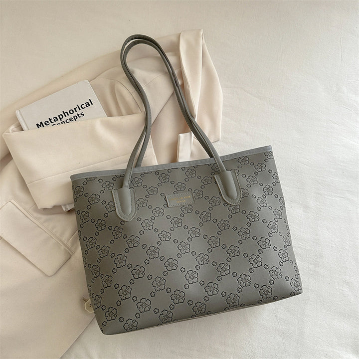 Floral Embossed Tote Bag Kalsten