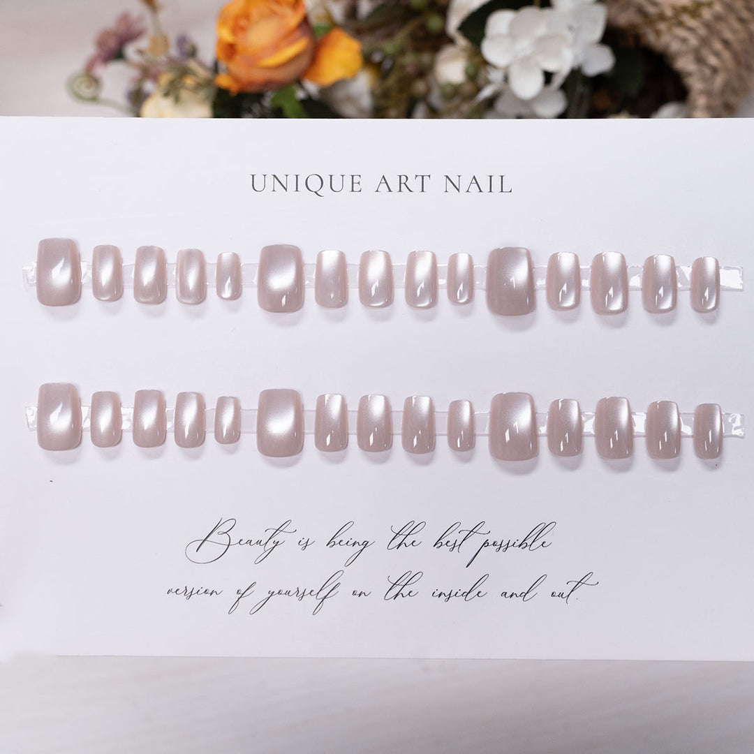 Elegant Press-On Nail Art Set