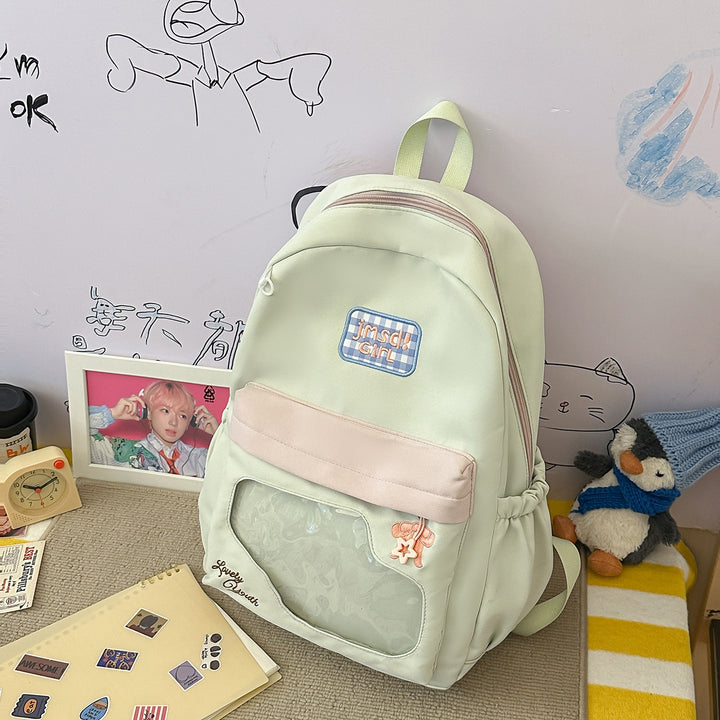 Cute Cartoon-Embellished Mini Backpack Kalsten