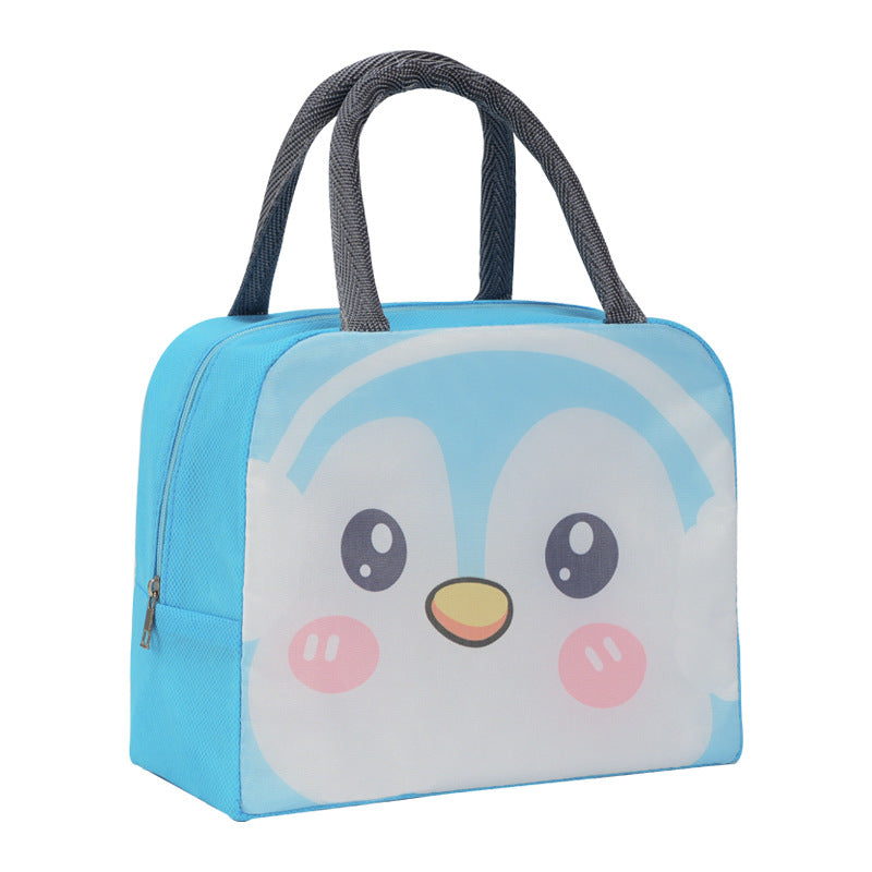 Fun Penguin-Themed Insulated Lunch Bag