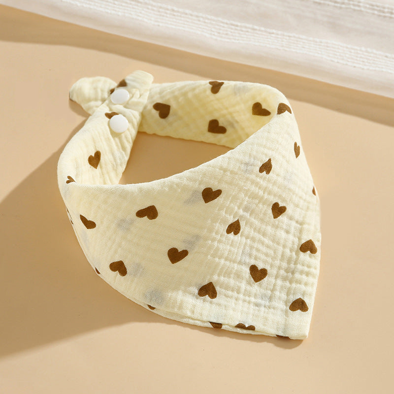 Soft Cotton Baby Bandana Bib Set kalsten
