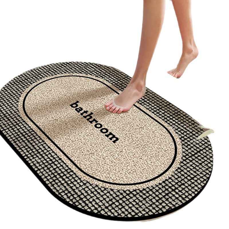 Soft Textured Bathroom Rug Kalsten