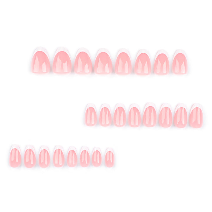 Elegant French Style Nail Extensions Kalsten