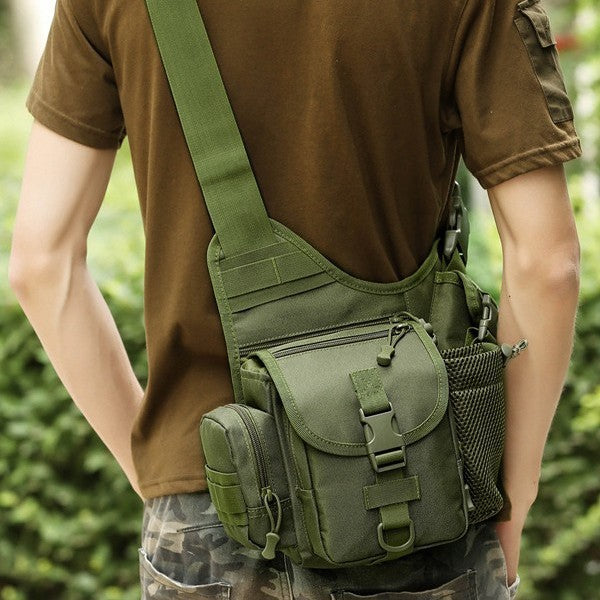 Multi-Pocket Tactical Sling Bag