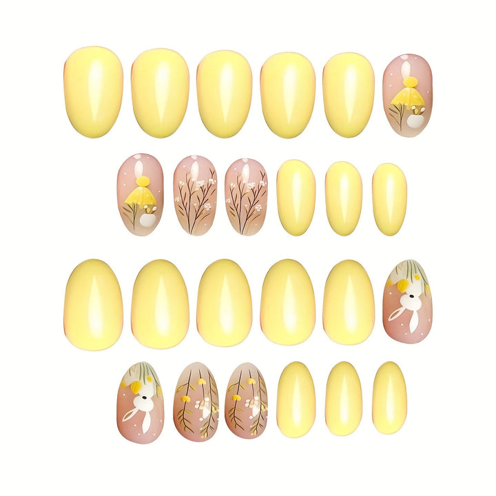 Seasonal Themed Press-On Nail Art Kalsten