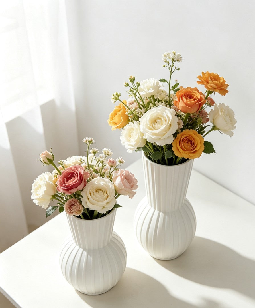 Elegant Floral Arrangement Vase Kalsten