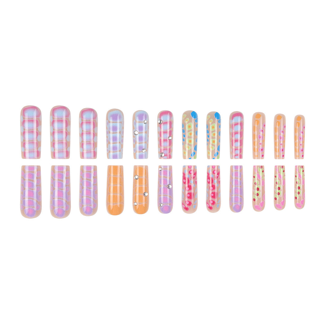 Artistic Gel Press-On Nail Art Kalsten