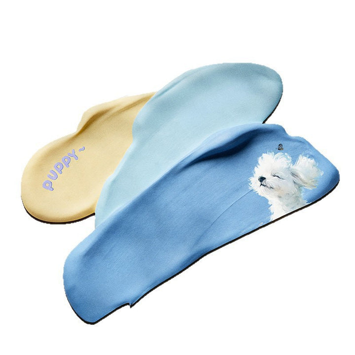 Cute Puppy-Themed Bath Mat Kalsten