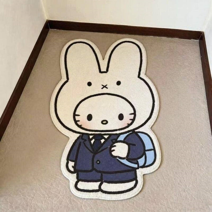 Decorative Cartoon Character Bath Mat for Bathroom