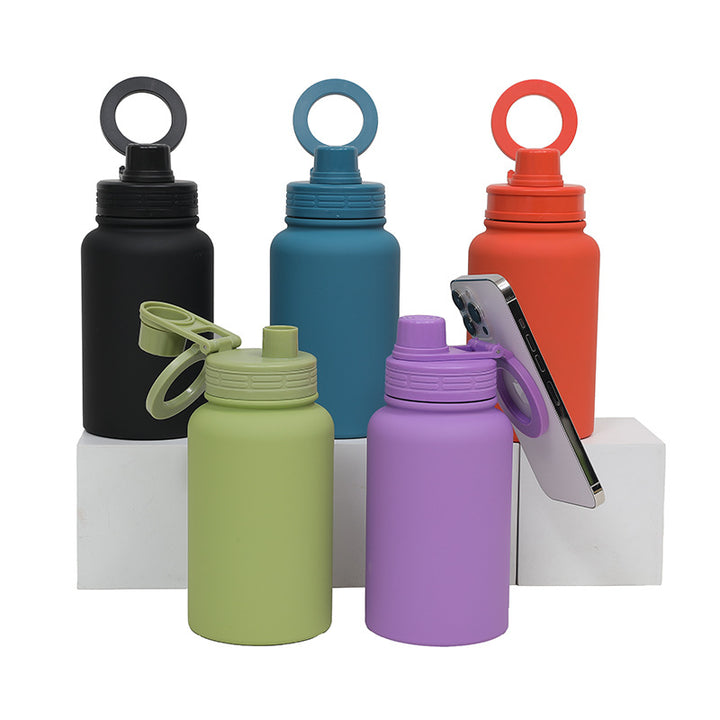 Men's Insulated Sports Water Bottle with Practical Carry Handle Kalsten