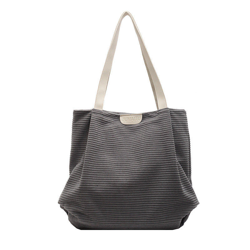 Textured Fabric Everyday Tote Kalsten