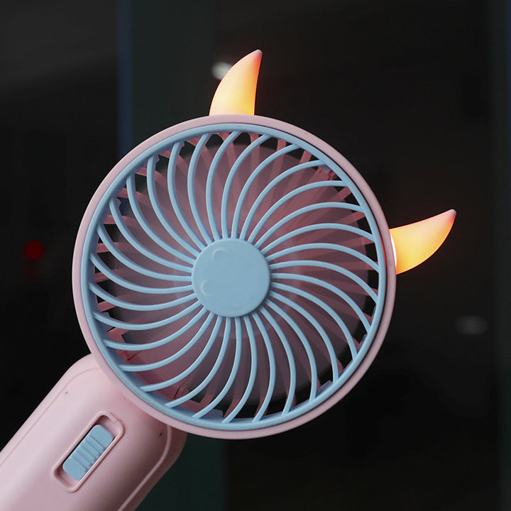 Women's Portable Handheld Fan with Cute Animal Design Kalsten