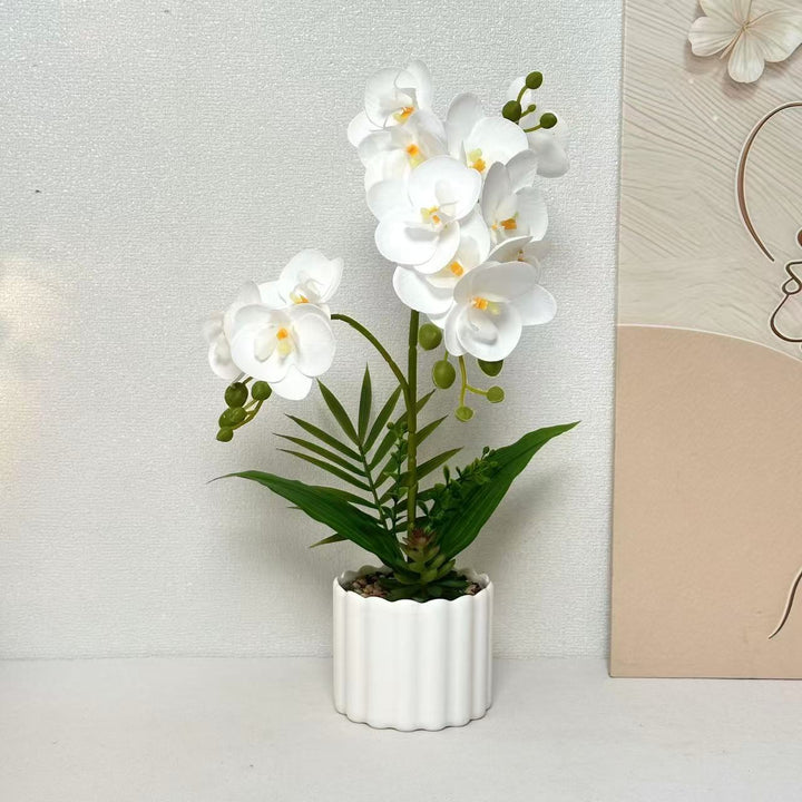 Lifelike Orchid Home Decor for Indoor Display